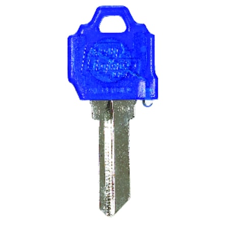 Keylights Giant Concepts LLC Keylights Blue Head House Key Blank w/Flashlight SC1/1510 Single For Schlage/Bald SC1BLUE